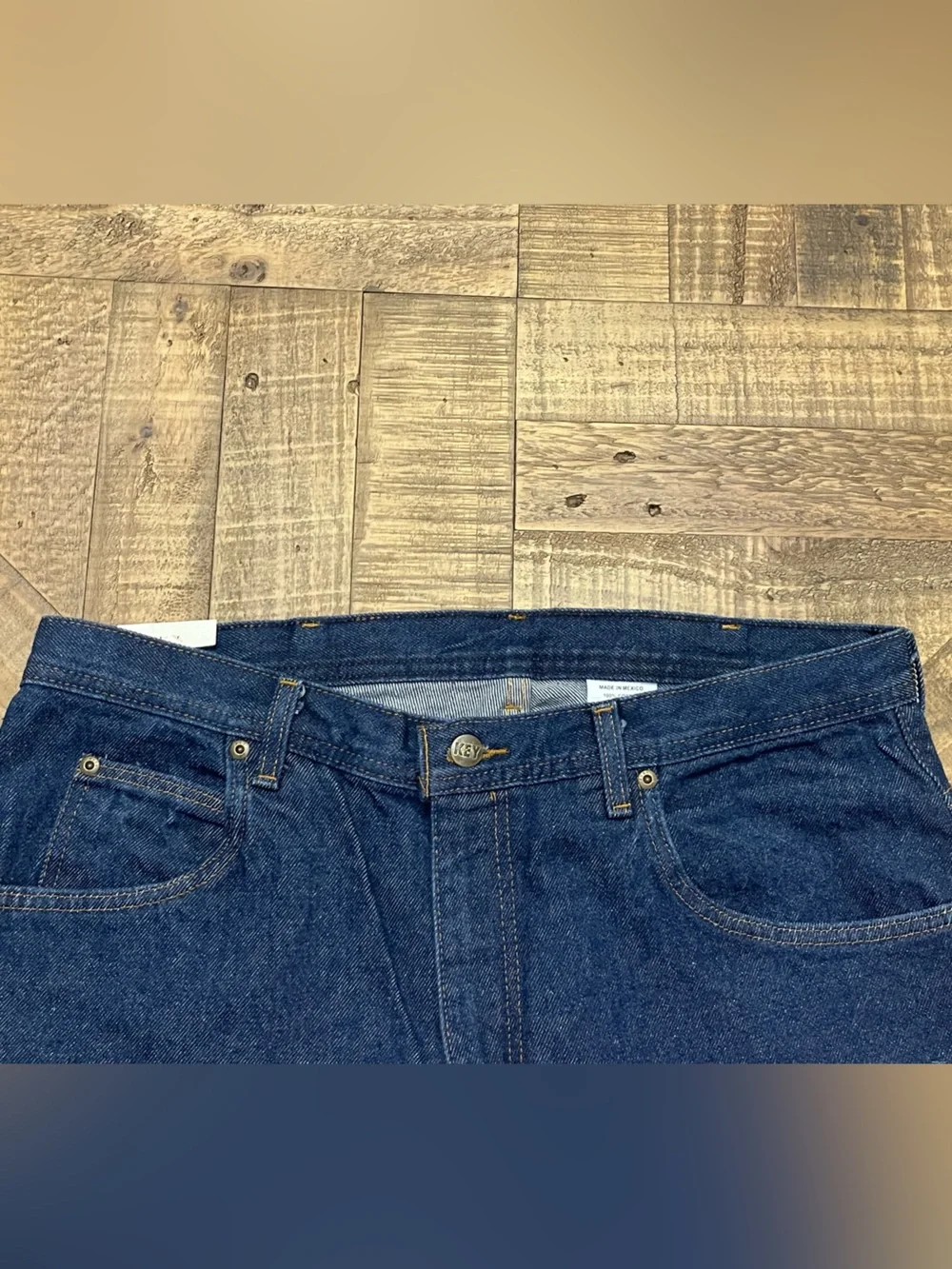 authentic KEY Apparel Traditional Fit 5-Pocket Denim Jeans